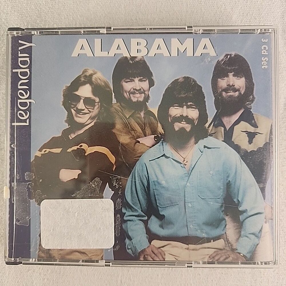 CD Box Set Legendary Alabama 3 Discs BMG 2002 Feels So Right-Why Lady Why